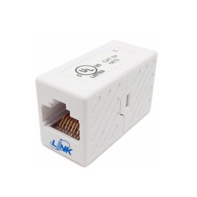 Link US-4005 In-Line Couplers Cat5E, RJ45 Jack to RJ45 Jack Splice 