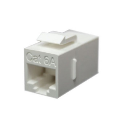 Link US-4007IL In-Line Couplers CAT 6A, RJ45 Jack to RJ45 Jack Splice, for Patch Panel, ตัวเมีย 2 ด้าน (ตัวต่อกลาง)