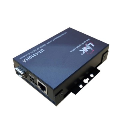 Link UT-1310HA Fiber Gigabit Media Hardened Converter Type, 10/100/1000 Mbps, 1-Port RJ45, SFP Slot  (Blank) w/AC Adapter 220m - 110km 