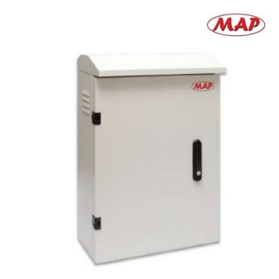 MAP CCTV-B Modern Outdoor Steel Cabinet (H75 x W50 x D23)