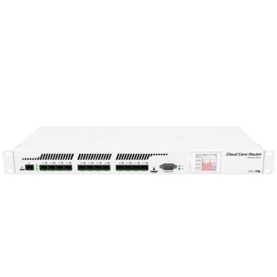 MikroTik CCR1016-12S-1S+ Cloud Core Router Industrial Grade 12xSFP cage, 1xSFP+ cage, CPU 16 cores 1.2GHz, RAM 2GB, RouterOS L6