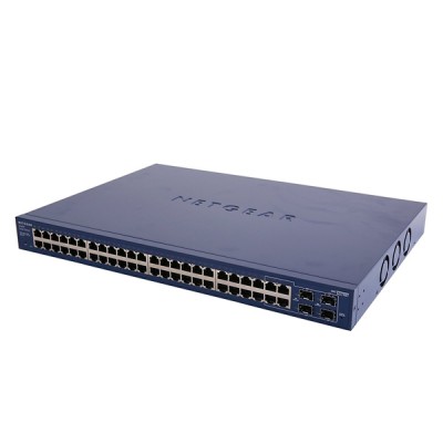 Netgear GS748Tv1 48-Port Gigabit Ethernet Smart Managed Pro Switch, 4 SFP, ProSAFE Lifetime Protection