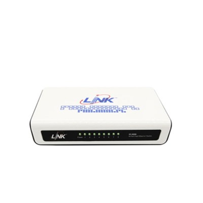 Link PF-0008 Switch 8-Port Fast Ethernet, Auto MDI/MDIX