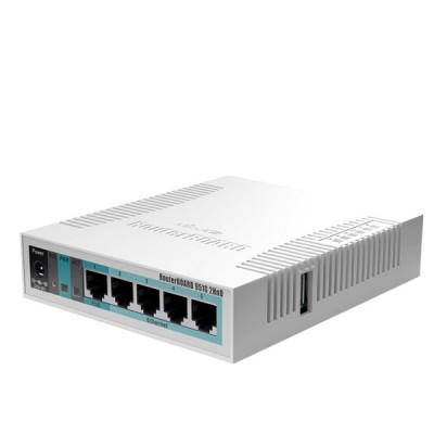 MikroTik RB951G-2HnD Router Wireless 5-Port Gigabit Ethernet, 2.4GHz, CPU 600MHz, RAM 128MB