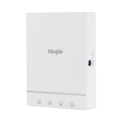 Ruijie RG-AP180 Wall Plate Access Point Wi-Fi 6 (802.11ax), Dual-band (2.4G+5G), 1774.5Mbps, Support PoE+, Cloud Service
