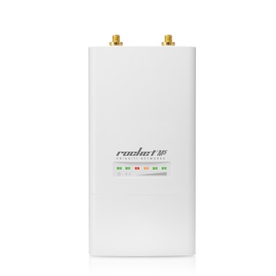 Ubiquiti Rocket M5 airMAX AP BaseStation, Freq 5GHz 150+Mbps, RP-SMA Connetor 2x2 MIMO, Hi-Power 27dBm, 1-Port 10/100 Ethernet