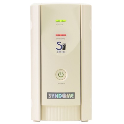 SYSDOME S7-800 (800VA/360Watt) จ่ายกำลังไฟได้เต็ม VA/Watt มีระบบป้องกันไฟกระชากทางสายโทรศัพท์ (Surge Protection)