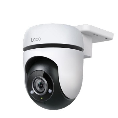 tp-link Tapo C500 2MP Outdoor Pan/Tilt Security Wi-Fi Camera, 1080p Full HD, 2.4 GHz, Horizontal 360º, Two-Way Audio, IP65 Weatherproof, IR LED up to 98 ft. (30m.)