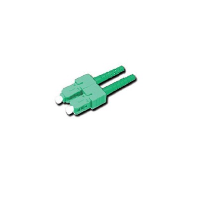Link UF-0006SM/APC SC/APC Duplex Singlemode, Zirconia Connector, Green Boot 0.9 mm, 3.0 mm. diameter Cable