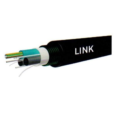 Link UFC9704A  Fiber Optic 4 Core OS2 9/125 μm Single-Mode, MINI ARSS, Multi Tube 3-Twisted Cable (Tensile 1,200 N)