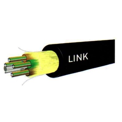 Link UFC9712CM Fiber Optic 12 Core OS2 9/125 μm Single-Mode, ADSS Multi Tube Cable (Tensile 1,800 N)