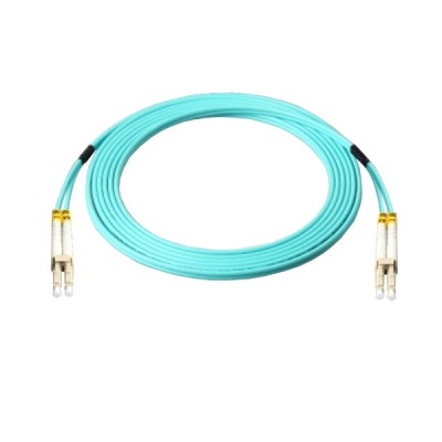 Link UFP422D21-03 Fiber Optic LC-LC Patch Cord OM3, Duplex Multi-mode, (2.0 mm Jacket)/UPC-UPC, Lengths 3 m. 