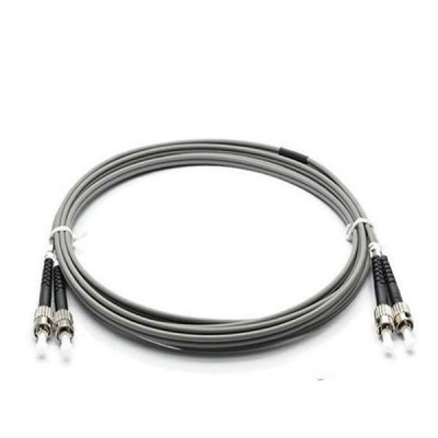 Link UFP544D31-05 Fiber Optic ST-ST Patch Cord OM2, Duplex Multi-mode, (3.0 mm Jacket)/UPC-UPC, Lengths 5 m. 