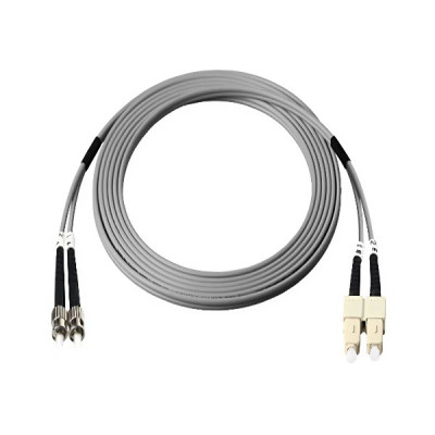 Link UFP546D31-03 Fiber Optic ST-SC Patch Cord OM2, Duplex Multi-mode, (3.0 mm Jacket)/UPC-UPC, Lengths 3 m. 