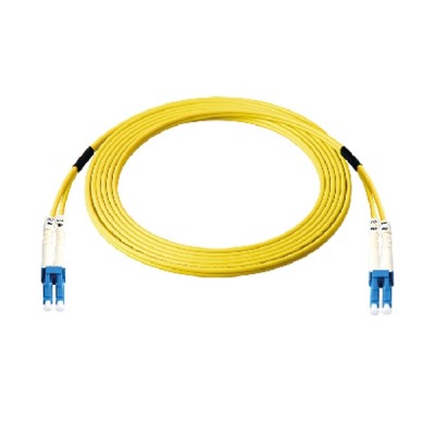 Link UFP922D31-05 Fiber Optic LC-LC Patch Cord OS2, Duplex 9/125 μm Single-mode, (3.0 mm Jacket)/UPC-UPC, Lengths 5 m. 