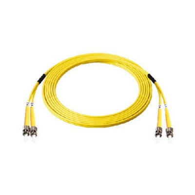 Link UFP944D31-05 Fiber Optic ST-ST Patch Cord OS2, Duplex Single-mode, (3.0 mm Jacket)/UPC-UPC, Lengths 5 m.