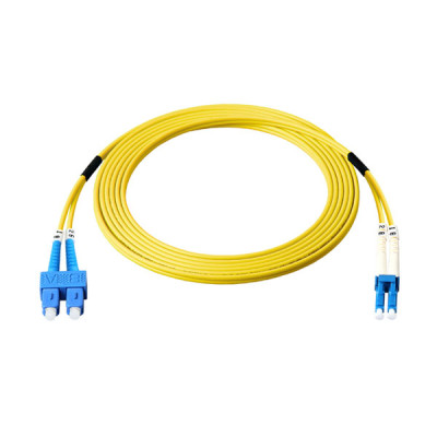 Link UFP962D31-05 Fiber Optic SC-LC Patch Cord 9/125 μm (OS2), Duplex Single-mode, (3.0 mm Jacket)/UPC-UPC, Lengths 5 m. 