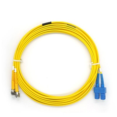 Link UFP968D31-03 Fiber Optic SC-FC Patch Cord OS2, Duplex 9/125 μm Single-mode, (3.0 mm Jacket)/UPC-UPC, Lengths 3 m. 