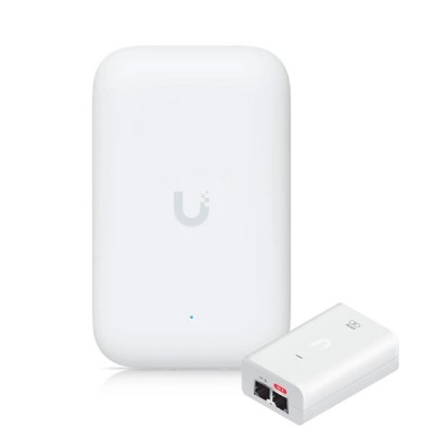 Ubiquiti UniFi Swiss Army Knife Ultra (UK-Ultra) + POE-24-12W-G-WH Incredibly Compact, Indoor/Outdoor Access Point Dual-Band 2.4/5Ghz (2x2 MIMO) 300/AC867 Mbps, Power 20dBm, UniFi PoE Switch Support (PoE injector included)