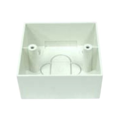 Link US-2015SQ Plastic Square Wall Box (86*86*37 mm.)/ White Color