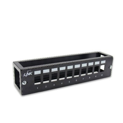 Link US-2510A 10 Port Mini PANEL 10” w/Support Box แผง 10 ช่อง พร้อม Box