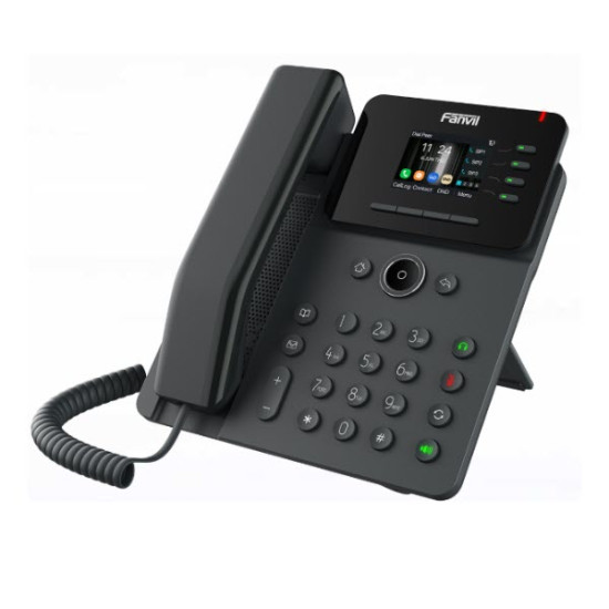 Fanvil V62G WiFi IP Telephone 2.8 inch Colour Display 12 SIP Lines 21 DSS keys 6-way Audio conference HD Audio PoE Support