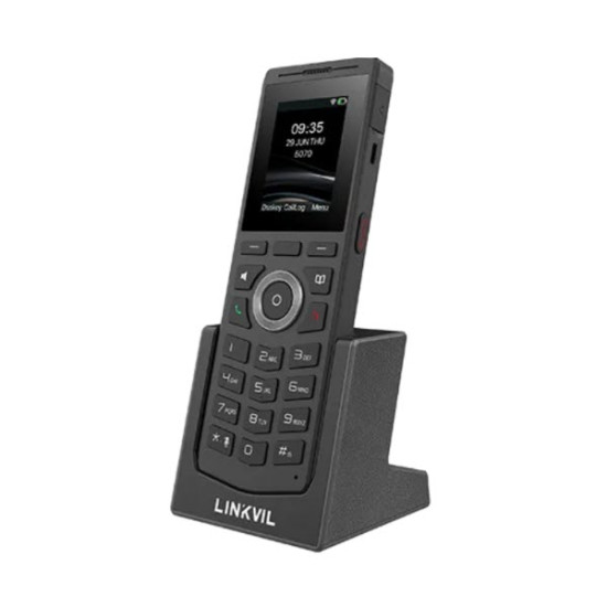 Fanvil FNV-W610W Portable dual-band Wi-Fi Phone 4 SIP accounts, 3-way conference 2.4-inch 240 x 320 screen HD voice noise reduction 9 hours talk time Drop-safe