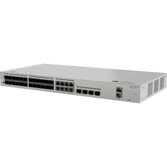 Huawei eKit S310-24ST4X L2+ Manage Switch 24 GE SFP ports 8 ports dual-purpose 10/100/1000 or SFP, 4 SFP+ 10GE ports, built-in AC power