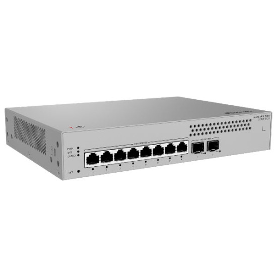 Huawei eKIT S310S-8P4JX Managed L2+ PoE Switch 8GE ports (128W PoE+ Budget), 2*10GbE SFP+, 2*2.5GE SFP Uplinks Built-in AC power Fanless Cloud Managed