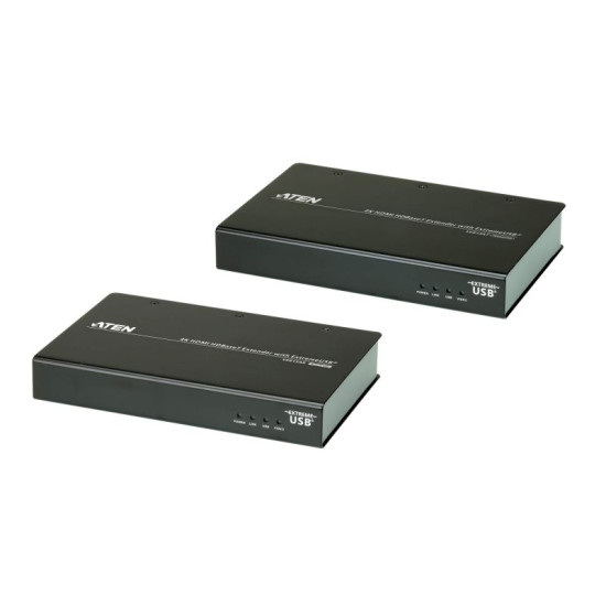 ATEN VE813A 4K HDMI HDBaseT Extender with ExtremeUSB® (4K@100m) (HDBaseT Class A)