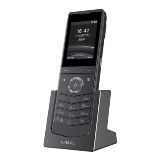 Fanvil FNV-W611W Portable dual-band Wi-Fi 6 Phone 4 SIP accounts, 3-way conference 2.4-inch screen HD voice noise reduction 9 hours talk time  Drop-safe IP67 
