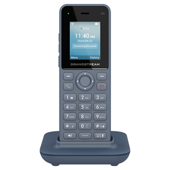 Grandstream WP816 Portable Wireless Dual Band WiFi6 HD Audio 2SIP Phone  2 Lines Rechargeable 1500mAh battery 6 hours talk time 5 days standby