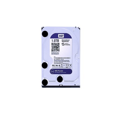 WD HD PURPLE 1TB AV CCTV 3.5" V HDD AV WD 1TB SATA3(6Gb/s) 64MB CACHE for CCTV