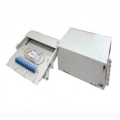 Link UF-4089A FDU SLIDE 72-96C, Slide w/Cover, Rack Mount, w/Tray & Acc., Unload, Not Include F.O. Adapter Plate