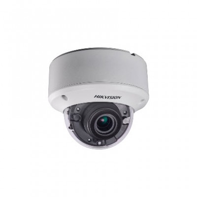 HIKVISION DS-2CE56D8T-VPIT3ZF Analog Ultra-Low Light, Vandal Motorized Varifocal Dome Camera, 2.7 mm to 13.5 mm  2 MP high performance CMOS, 1920 × 1080 resolution, 130db true WDR, up to 60m Smart IR distance, Water and dust resistant IP67