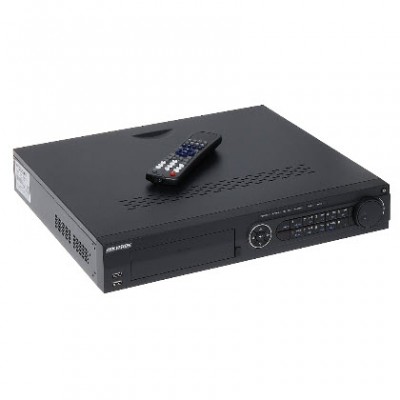 HIKVISION DS-7316HUHI-K4 H.265 pro+, Turbo 4K DVR, 16-ch analog, up to 32-ch IP, 8MP camera, 1080P, 1.5U, 4-ch audio via coaxial cable, 4 HDD SATA Interface, CCTV POS integration recording support