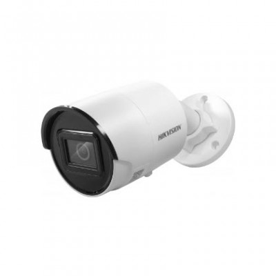 HIKVISION DS-2CD2043G2-I(U) AcuSense 4MP Bullet Network Camera, Fixed focal lens, 2.8, 4, and 6mm optional, 2688 × 1520 resolution, Focuses on Smart Human/Vehicle Detection, Water and dust resistant IP67, Support microSD card up to 256 GB Built-in microp