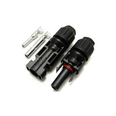 Link CB-1002A MC4 Connector (Pair) 1500V, TUV Standard, (2.5 mm², 4.0 mm² and 6.0 mm²)								