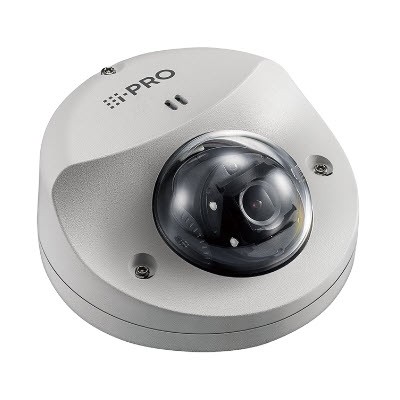 I-PRO (Panasonic) WV-S3531L 2MP (1080p) Vandal Resistant Outdoor Compact Dome Network Camera, 1x (Motorized zoom / Motorized focus), H.265, Built-in IR LED, IK10, IP66								