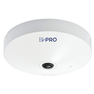 I-PRO (Panasonic) WV-S4176 12MP Indoor 360-degree Fisheye Network Camera with AI engine, 1x Zoom, H.265								