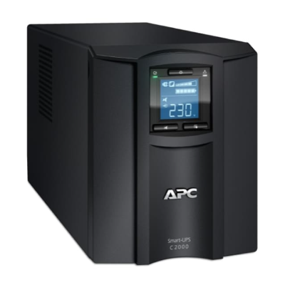 APC SMC2000I APC Smart-UPS C, Line Interactive, 2,000VA,1,300Watt Tower, 230V, 6x IEC C13+1x IEC C19 outlets, USB and Serial communication, AVR, Graphic LCD