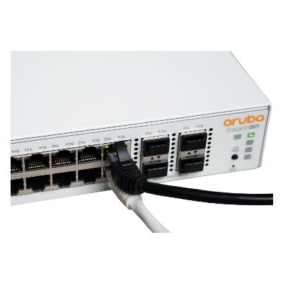 Aruba IOn 1930 24G 4SFP+ PoE 370W Switch (JL684B) 24 Ports Gigabit 100/1000Mbps, 4SFP 1G ports PoE 370W Class 4, Switch Manage Layer2, Desktop Switch
