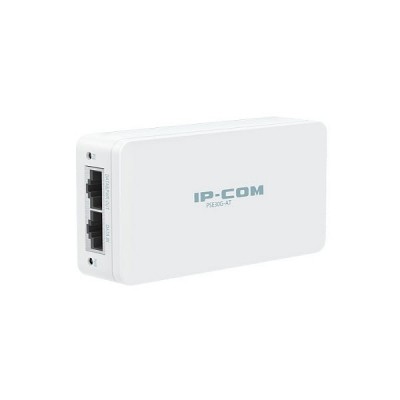 IP-COM PSE30G-AT  PoE Injector 802.3at 2 Port Gigabit 10/100/1000Mbps, RJ45 Port, 100 Meter PoE Extension Plug and play