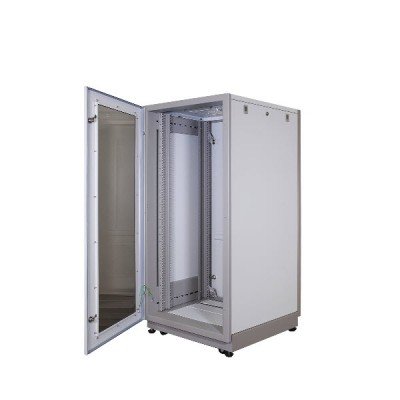 19" GERMANY G3N-61127 New Export Cabinet Rack 27U (60x110x139cm) Two-Tone White-Gray