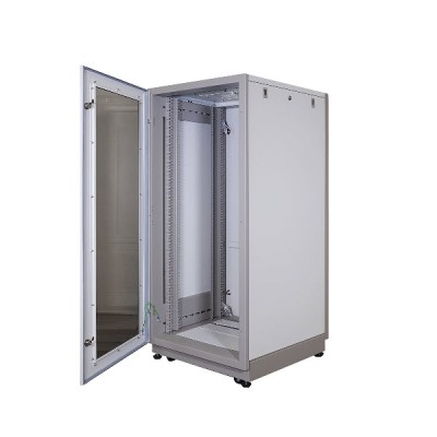 19" GERMANY G3N-61142 New Export Cabinet Rack 42U (60x110x205cm) Two-Tone White-Gray