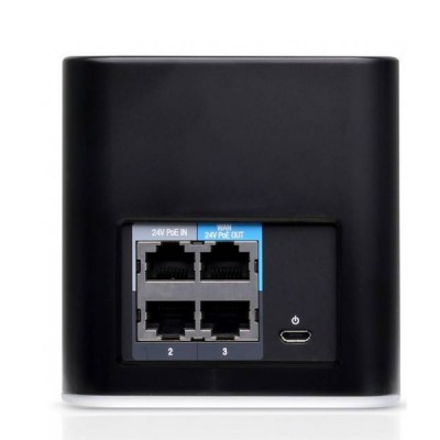 Ubiquiti ACB‑ISP airCube Home Wi-Fi Access Point 2.4GHz, 802.11n with PoE In/Out, 4-Port 10/100Mbps, 24V PoE Passthrough