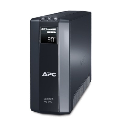 APC BR900GI Back-UPS Pro 900VA (540W), 230V, 3 Output + 3 Surge, Line Interactive Technology - For PC Only