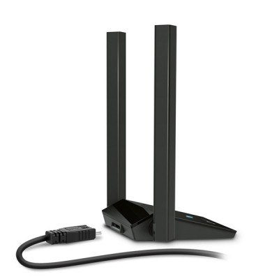 tp-link Archer TX20U Plus AX1800 Dual Antennas High Gain Wireless USB Adapter, USB 3.0, Extension Cable
