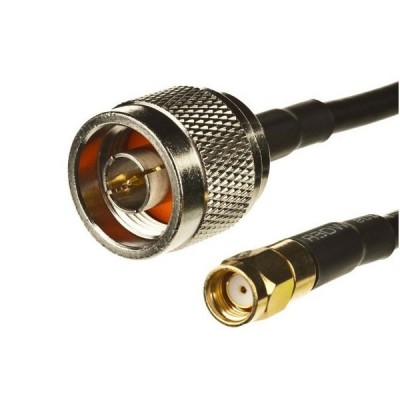 CAB-NM-200-RP-SMA-M-5M Low Loss200 Cable (LLC200) N-Type male To RP-SMA male, 5 Mate.