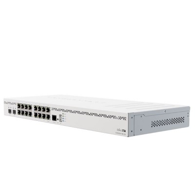 Mikrotik CCR2004-16G-2S+ Cloud Core Router, 16 Port Gigabit, 2x10G SFP+ Port, USB 3.0 type-A  LTE 4G / 5G Support